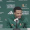 WATCH: Jai Lucas breaks down Miami's loss to Florida State